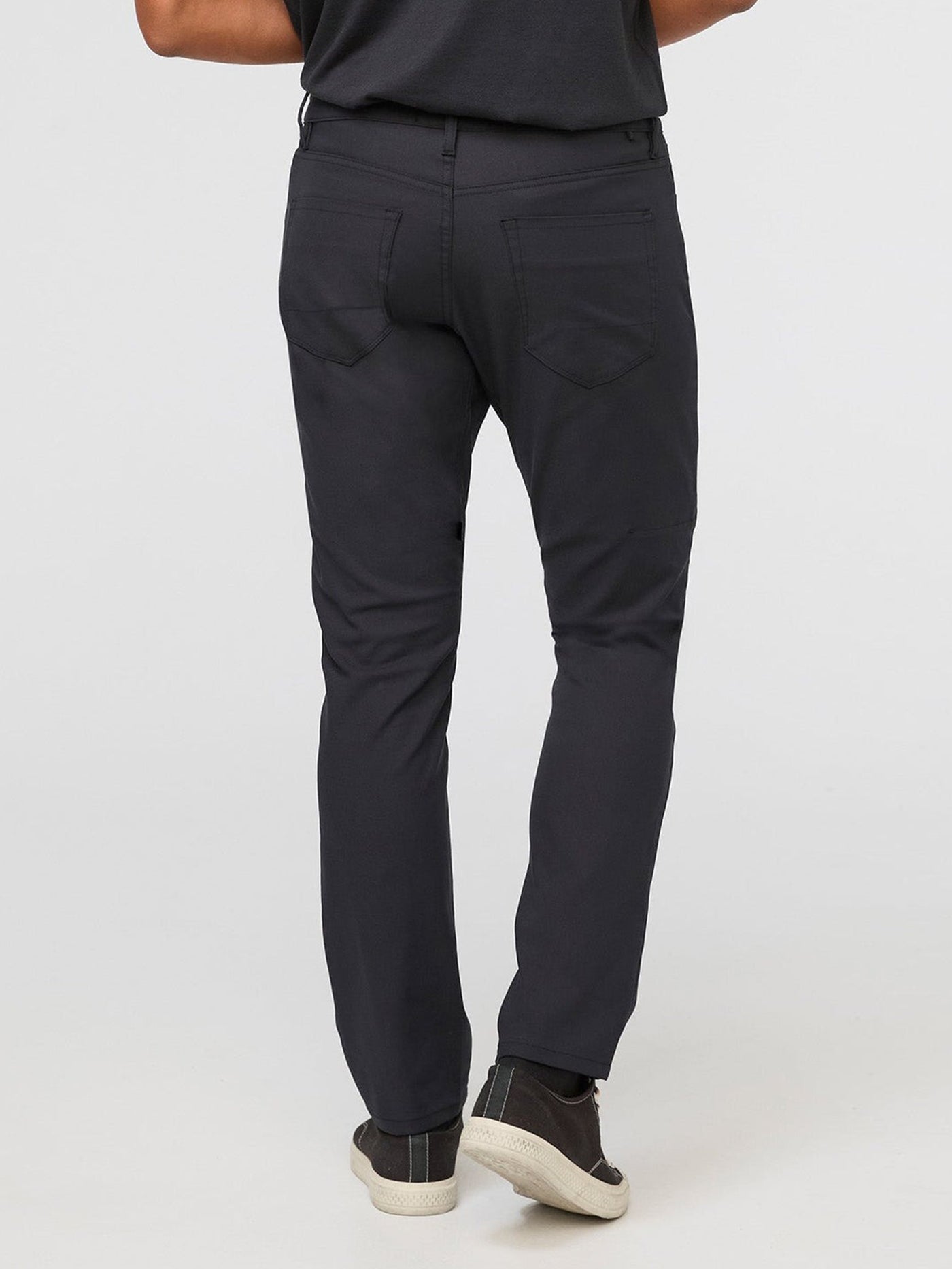Duer NuStretch Relaxed 5 Pocket Black Pants