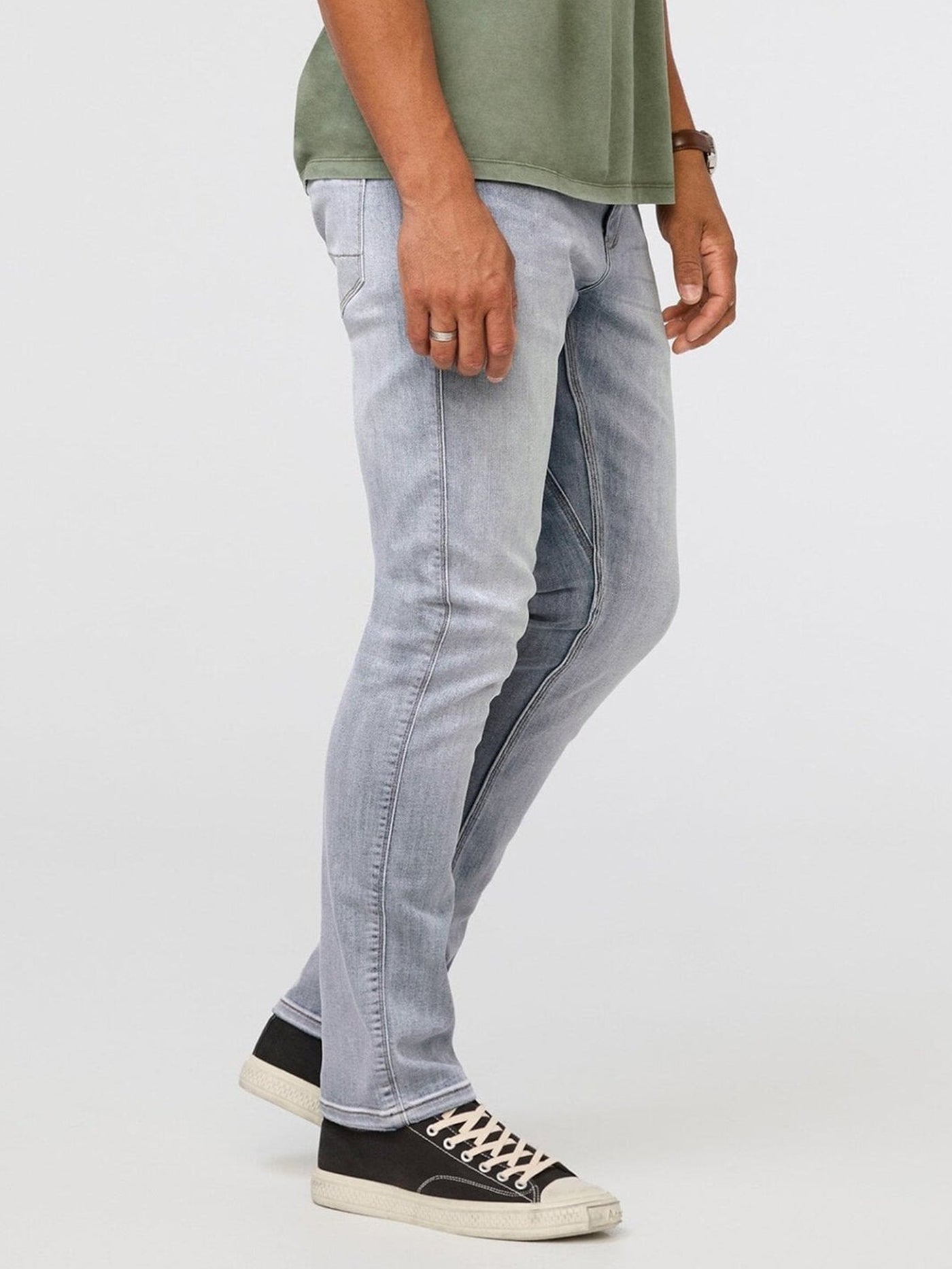 Performance Denim Slim - Aged Grey