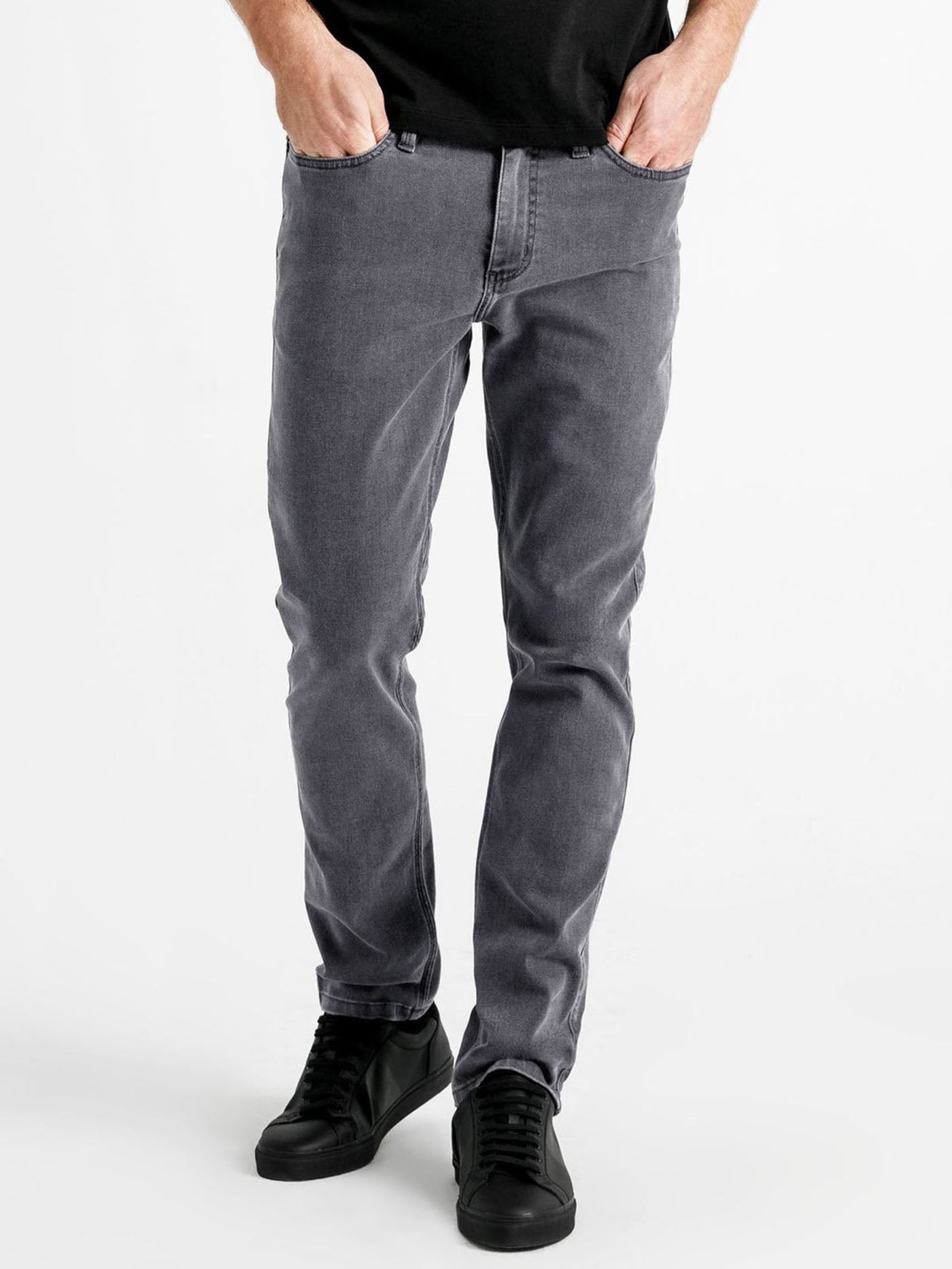 Duer Performance Denim Slim Aged Grey Jeans