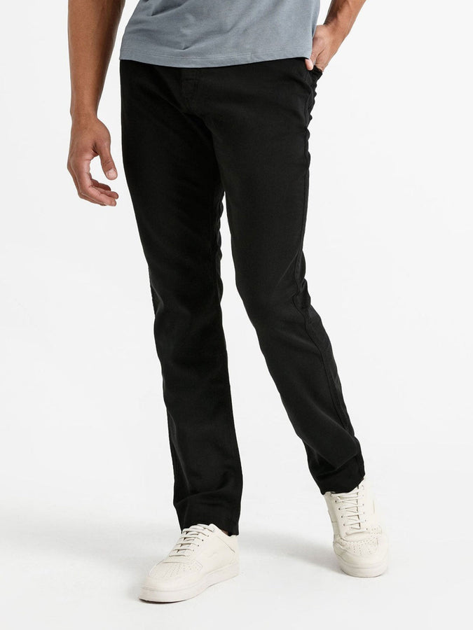 Duer No Sweat Relaxed Taper Black Pants Fall 2025 | BLACK (BLK)