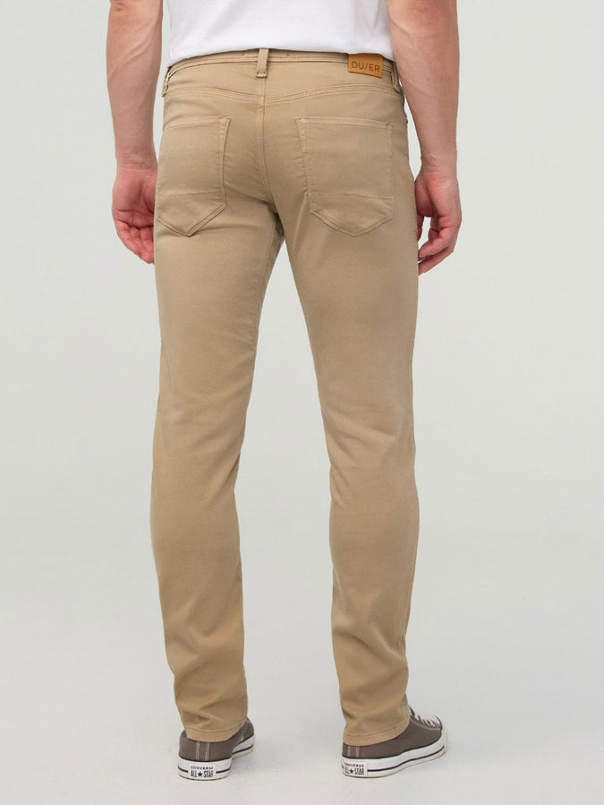 Duer No Sweat Slim Straight Desert Khaki Pants Spring 2026 | DESERT KHAKI (DTK)