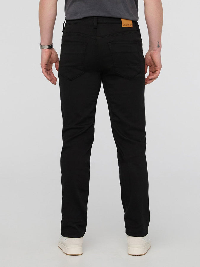 Duer No Sweat Straight Black Pants Spring 2026 | BLACK (BLK)
