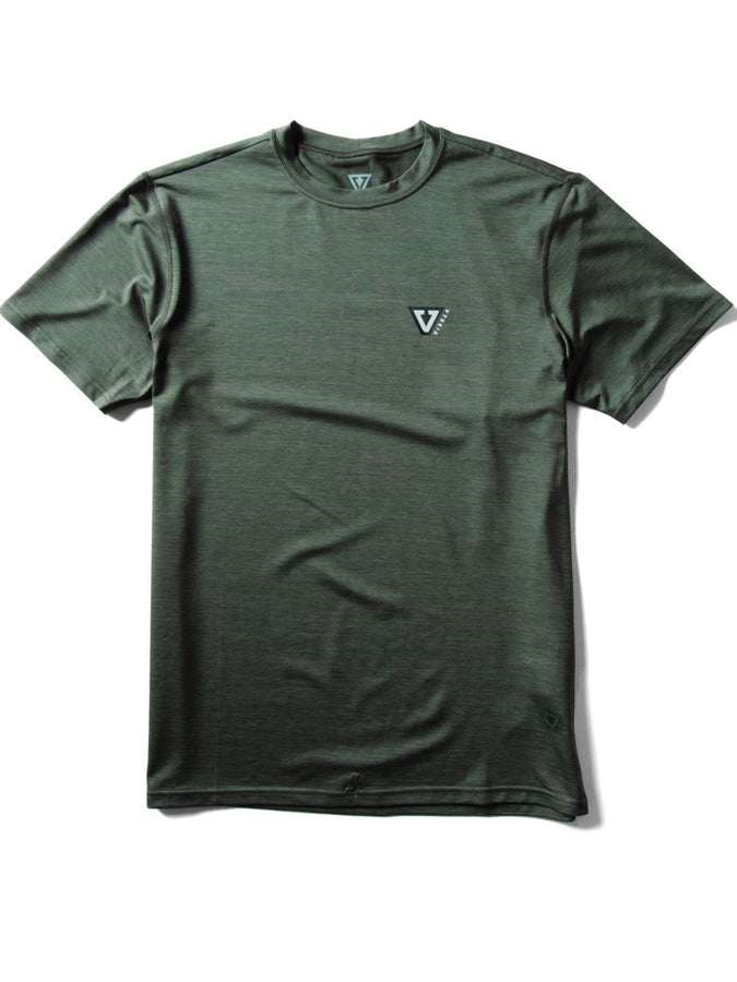 Vissla Spring 2024 Twisted Eco T-Shirt | MILITARY HEATHER (MHT) 