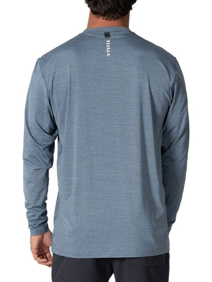 Vissla Twisted Eco Long Sleeve Rashguard Spring 2026 | SLATE HEATHER (SLH)