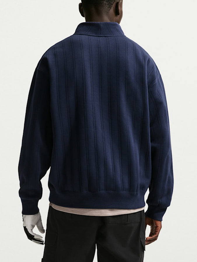 Nike Fairway Fresh Therma-Fit 1/2 Zip Sweater Spring 2026 | COLLEGE NAVY/LIMESTONE (419)
