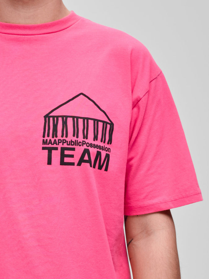 Maap x Public Possession T-Shirt Fall 2026 | PINK