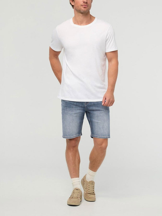 Duer Perfomance Denim Plus Relaxed Indigo Shorts Spring 2026 | VINTAGE INDIGO (VIO)