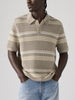 Levis Laguna Sweater Terrace Stripe Khaki Polo Spring 2026