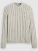 Levis Laurel Cable Neps Grey Heather Sweater Fall 2026