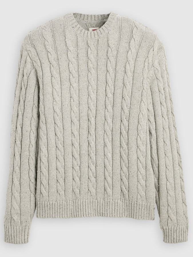 Levis Laurel Cable Neps Grey Heather Sweater Fall 2026 | GREY HEATHER (0002)