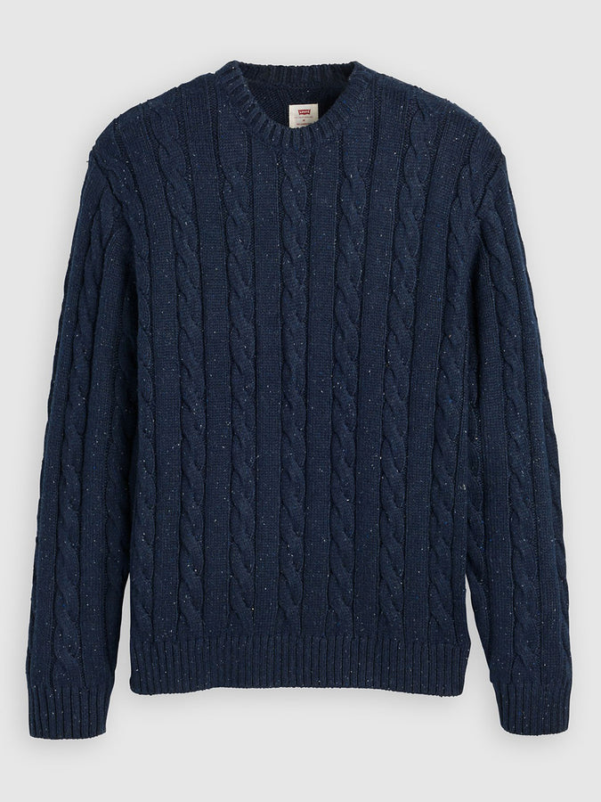 Levis Laurel Cable Neps Navy Blazer Sweater Fall 2026 | NAVY BLAZER (0004)