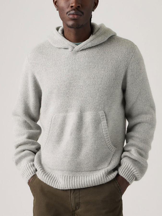 Levis Portola Hoodie Mid Tone Grey Heather Sweater Fall 2026 | MID TONE GREY HEATHER (0002)
