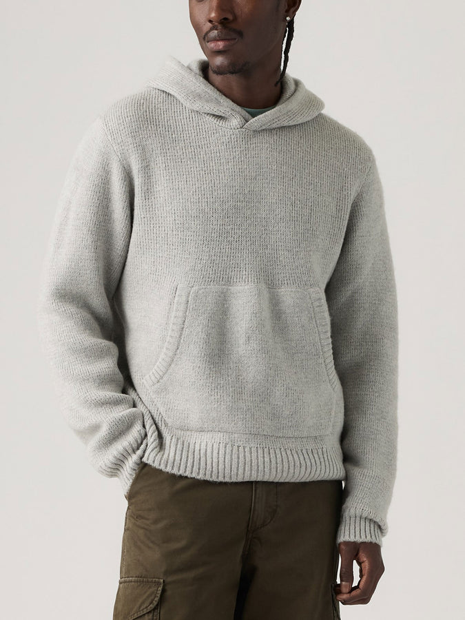 Levis Portola Hoodie Mid Tone Grey Heather Sweater Fall 2026 | MID TONE GREY HEATHER (0002)