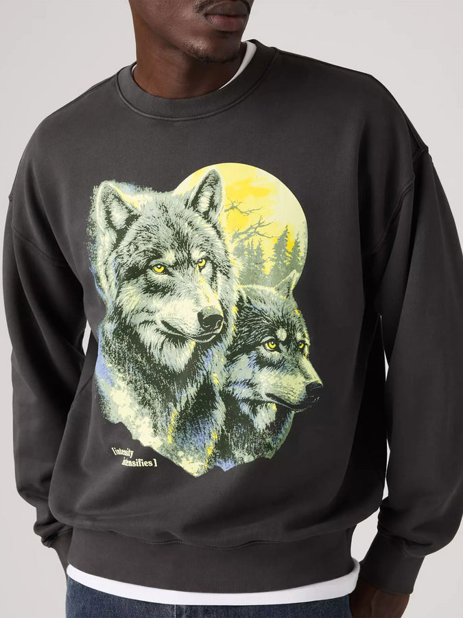 Levis Sunset Lone Wolf Phantom Crewneck Sweatshirt Fall 2026 | PHANTOM (0018)