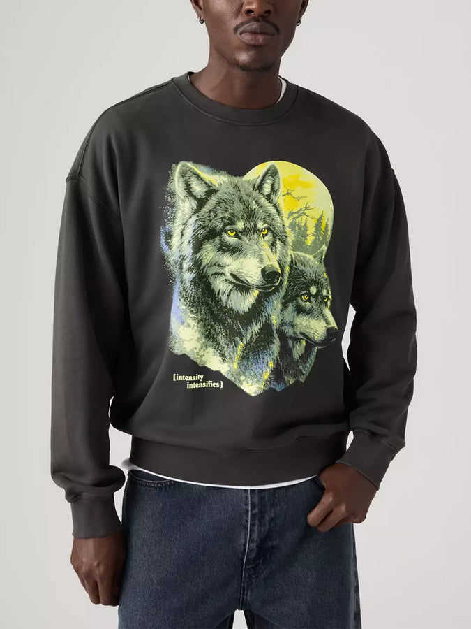 Levis Sunset Lone Wolf Phantom Crewneck Sweatshirt Fall 2026 | PHANTOM (0018)