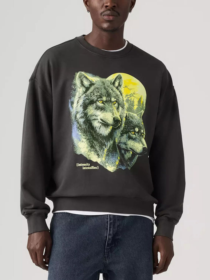 Levis Sunset Lone Wolf Phantom Crewneck Sweatshirt Fall 2026 | PHANTOM (0018)