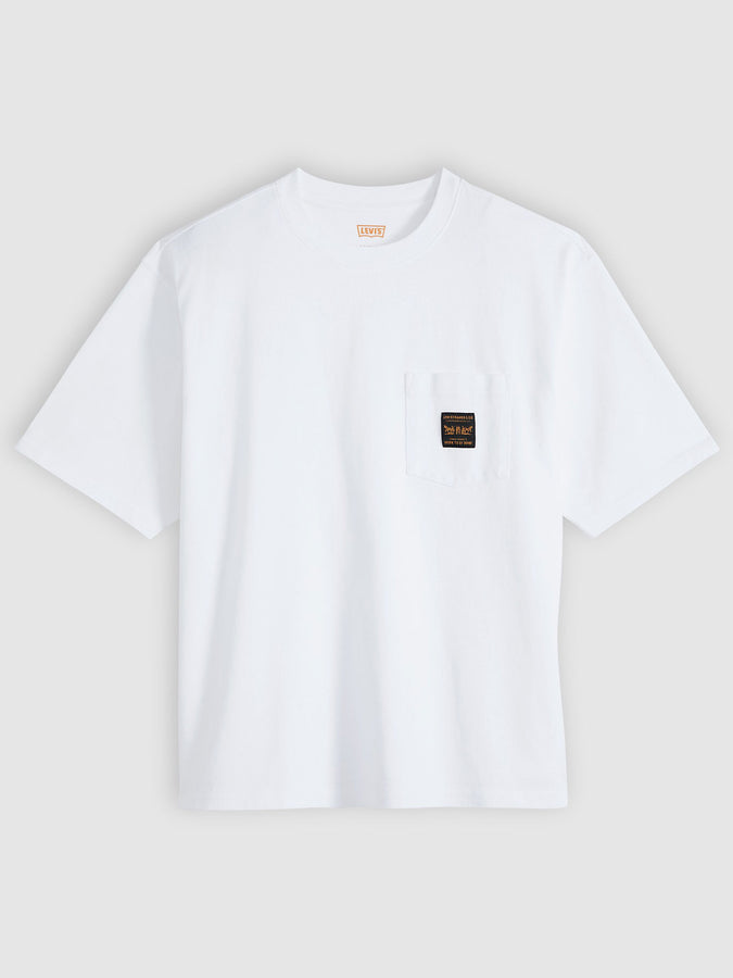 Levis Workwear Pocket Bright White T-Shirt Fall 2026 | BRIGHT WHITE (0008)