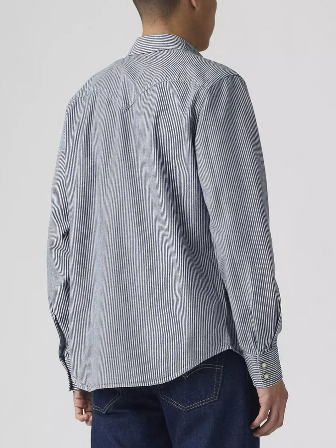 Levis Classic Western Standard Roadtrip Stripes Long Sleeve Buttondown Shirt Spring 2026 | ROADTRIP STRIPES (0236)