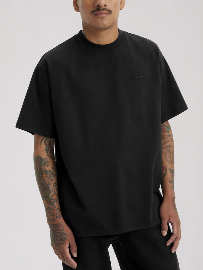 Levis Red Tab Vintage Garment Dye Mineral Black T-Shirt | MINERAL BLACK (0001)