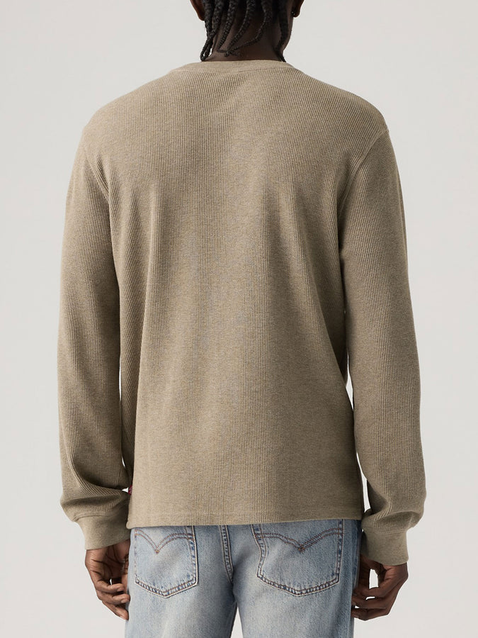 Levis Standard Thermal Brindle Heather L/S T-Shirt Fall 2026 | BRINDLE HEATHER (0116)
