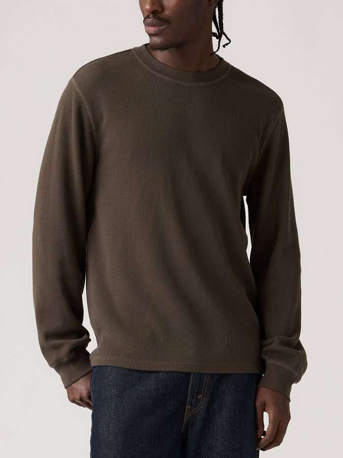 Levis Standard Thermal Coffee Long Sleeve T-Shirt Fall 2026 | COFFEE (0117)