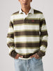 Levis Classic Rugby Branco Stripe Egret L/S Polo Fall 2026
