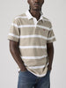 Levis Classic Rugby Geoff Stripe Vintage Khaki Polo Spring 26