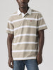 Levis Classic Rugby Geoff Stripe Vintage Khaki Polo Spring 26