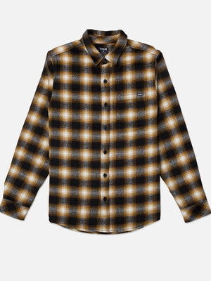 Hurley Portland Wool Flannel Men Buttondown Shirt Fall 2024