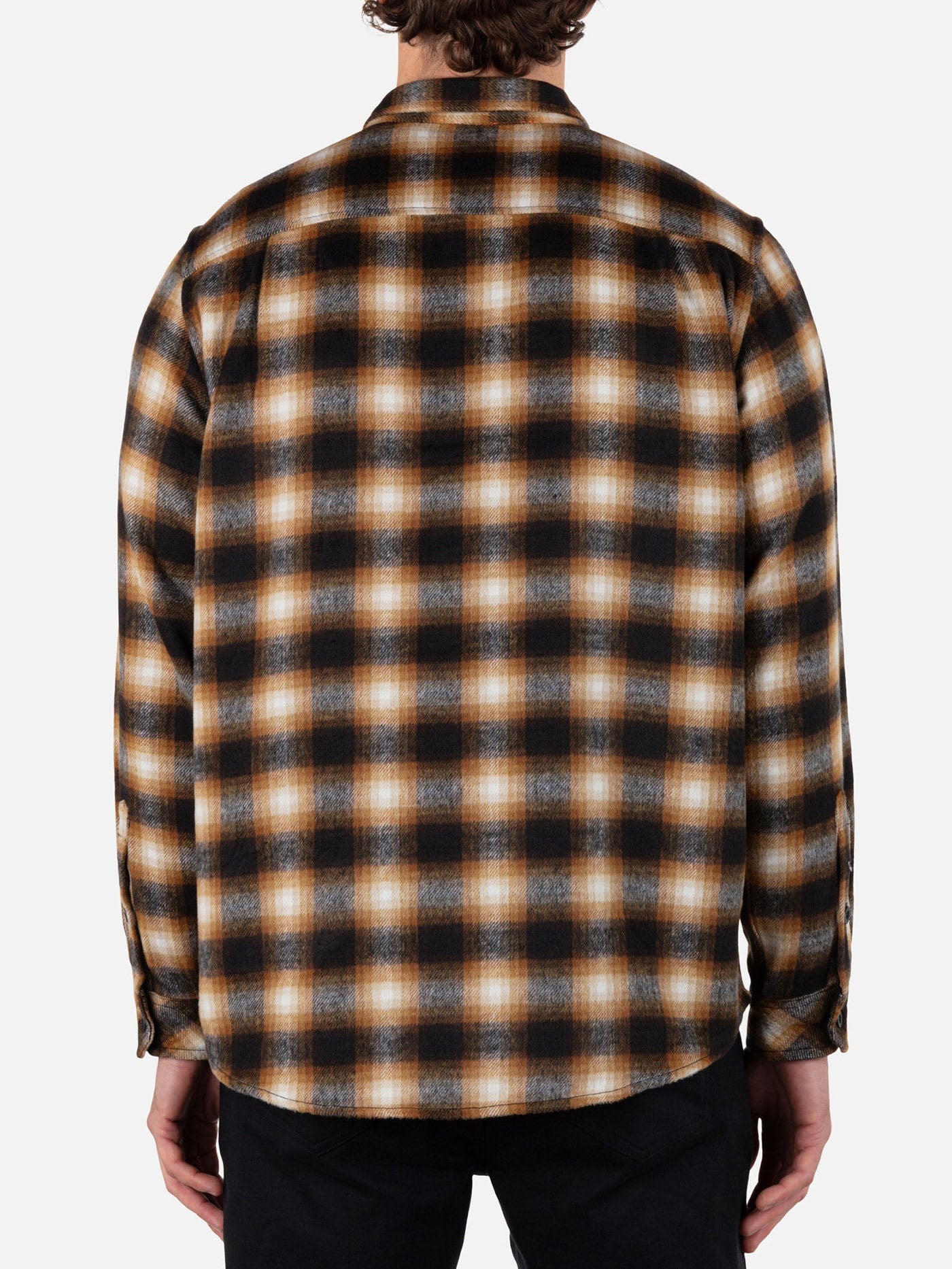Hurley Portland Wool Flannel Men Buttondown Shirt Fall 2024