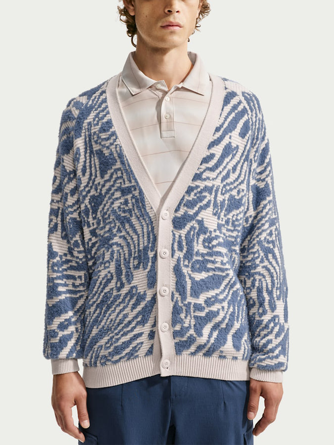 Nike Fairway Fresh Loose Camo Cardigan Fall 2026 | LT OREWOOD BRN/DFSD BLUE (104)