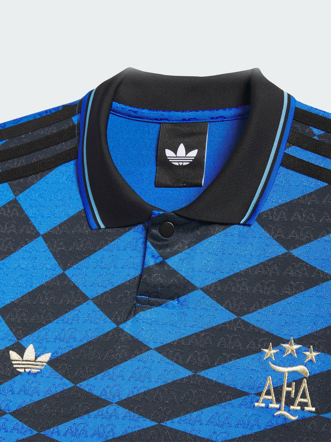 Adidas x Thrasher Argentina Jersey T-Shirt Summer 2026 | BLACK/BLUE
