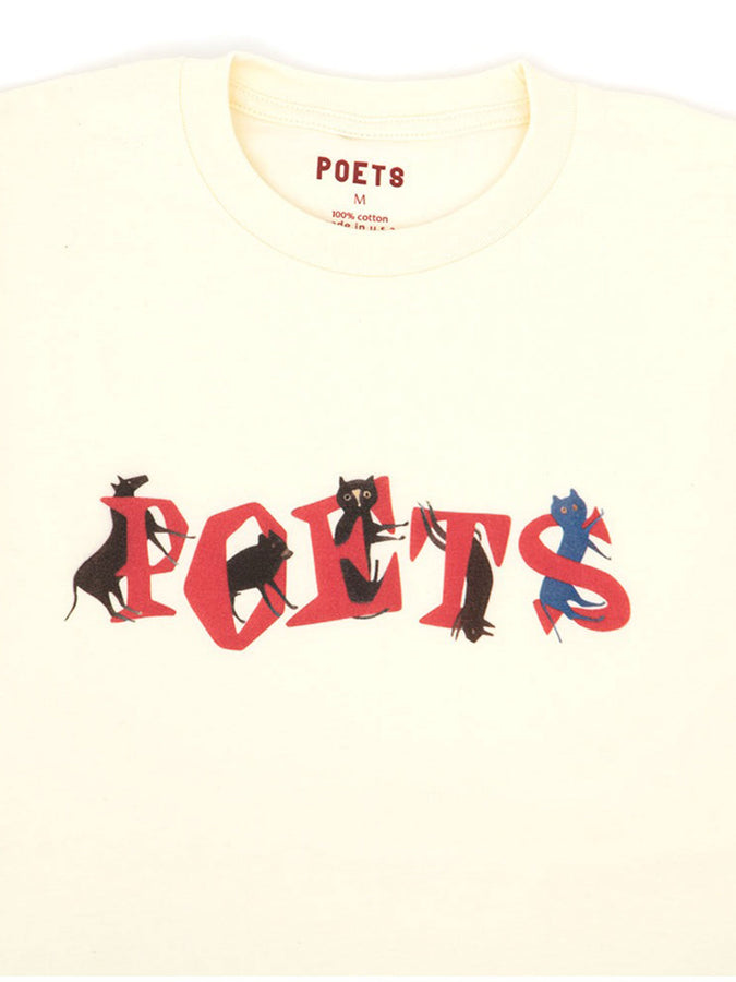 Poets Traylor Short Sleeve T-Shirt Spring 2024 | NATURAL