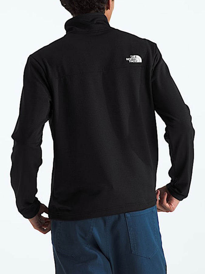 The North Face Cedar Trail Grid 1/4 Zip Fleece Spring 2026 | TNF BLACK (JK3)