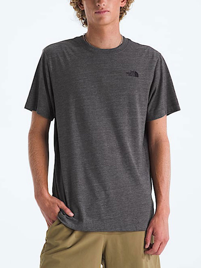 The North Face Tri-Blend T-Shirt Spring 2026 | TNF BLACK WHITE HEATHER (KBM)