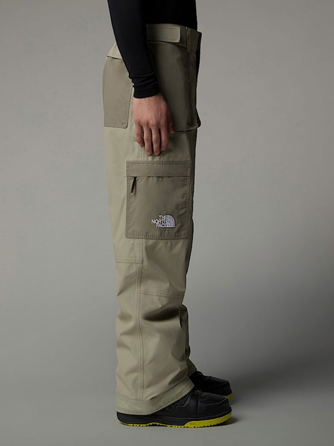 The North Face Slashback Snow Pants 2025 | CLAY GREY/CAVERN GREY (5II)