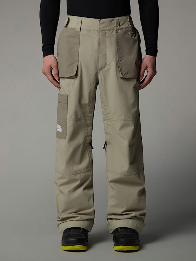 The North Face Slashback Snow Pants 2025 | CLAY GREY/CAVERN GREY (5II)