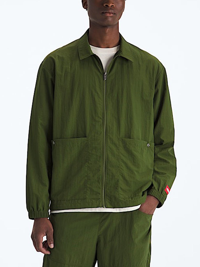 The North Face Tnf Red Box Nylon Shirt Jacket Spring 2026 | WOODLAND GREEN (BRI)
