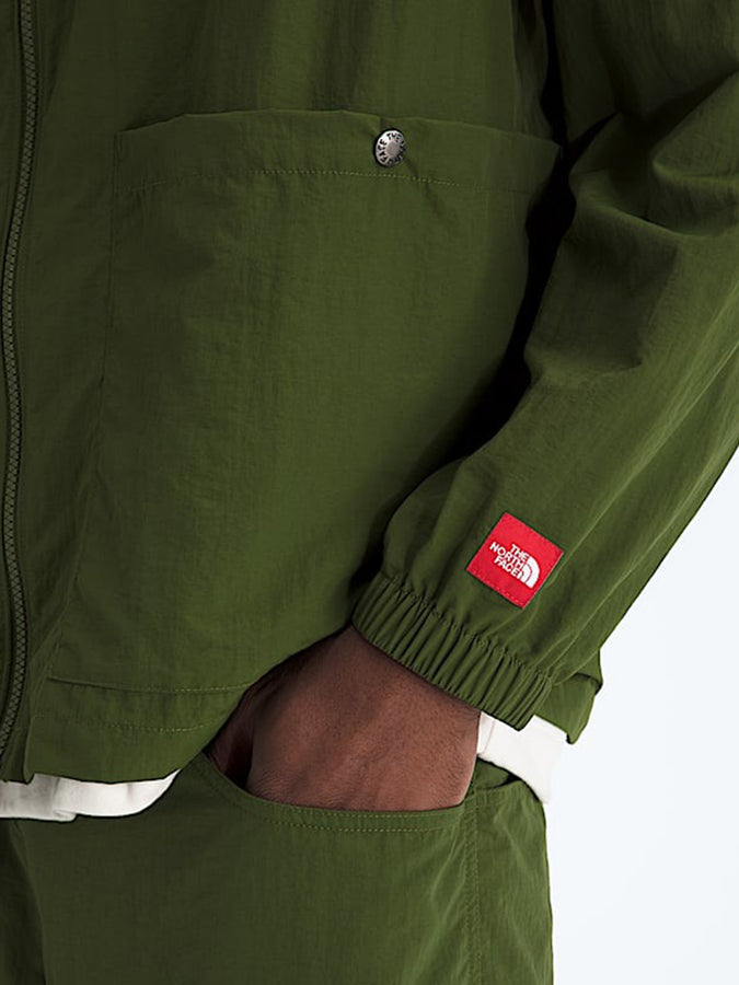 The North Face Tnf Red Box Nylon Shirt Jacket Spring 2026 | WOODLAND GREEN (BRI)