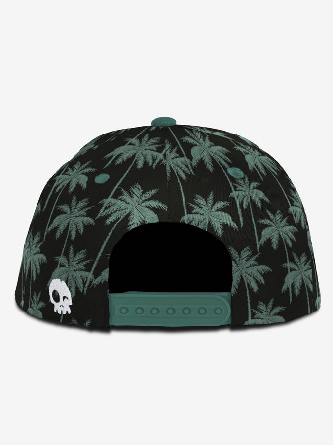 Headster Midnight Palms Snapback Hat | BLACK