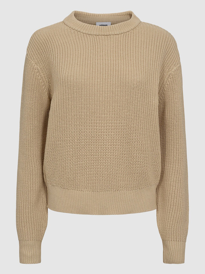 Minimum Mikala Women Sweater Spring 2024 | BROWN RICE (1105)