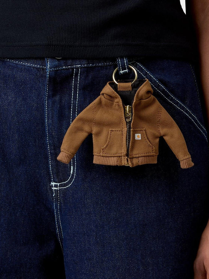 Carhartt WIP Mini Active Jacket Keychain | HAMILTON BROWN (HZXX)
