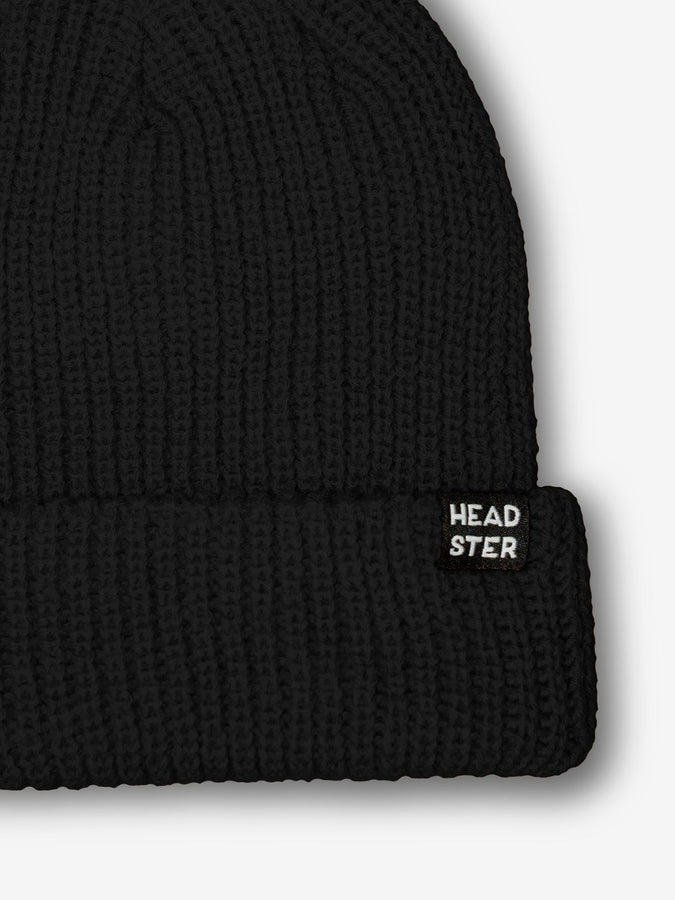 Headster Minimal Beanie | BLACK