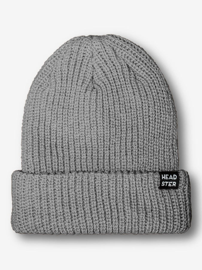 Headster Minimal Beanie Winter 2025 | STEEL GREY