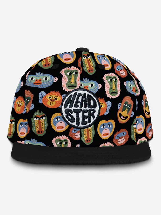 Headster Monkey Business Snapback Hat | BLACK