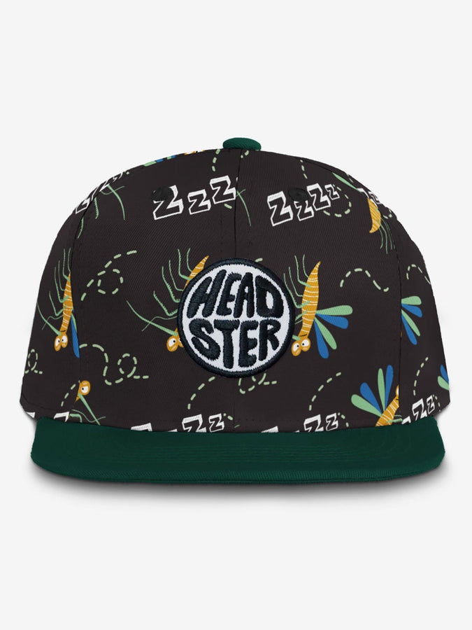 Headster Mosquito Snapback Hat | BLACK
