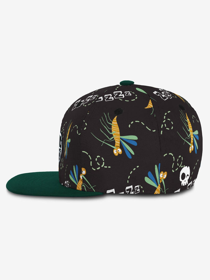 Headster Mosquito Snapback Hat | BLACK
