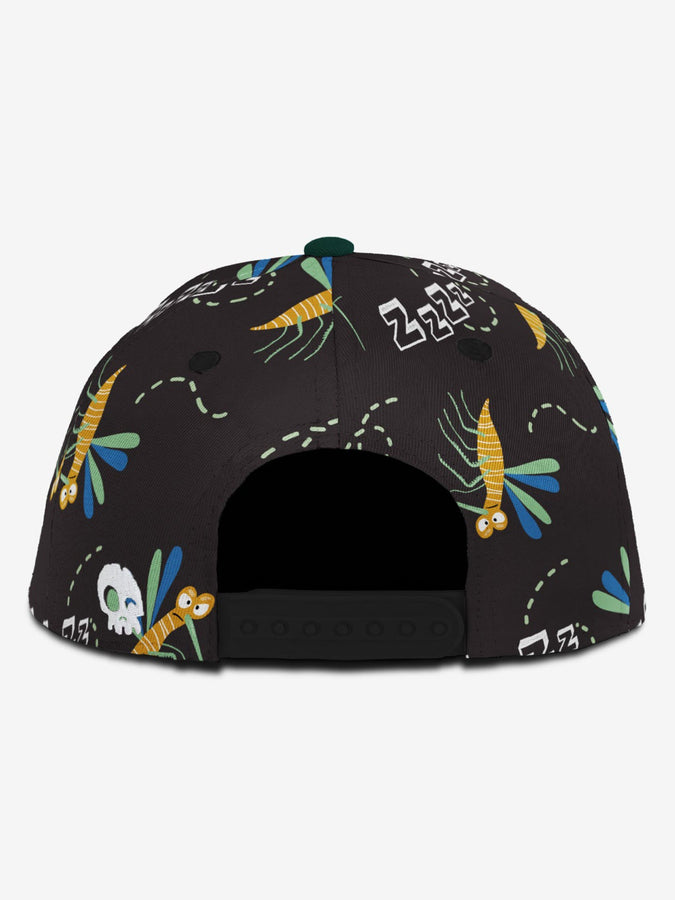 Headster Mosquito Snapback Hat | BLACK