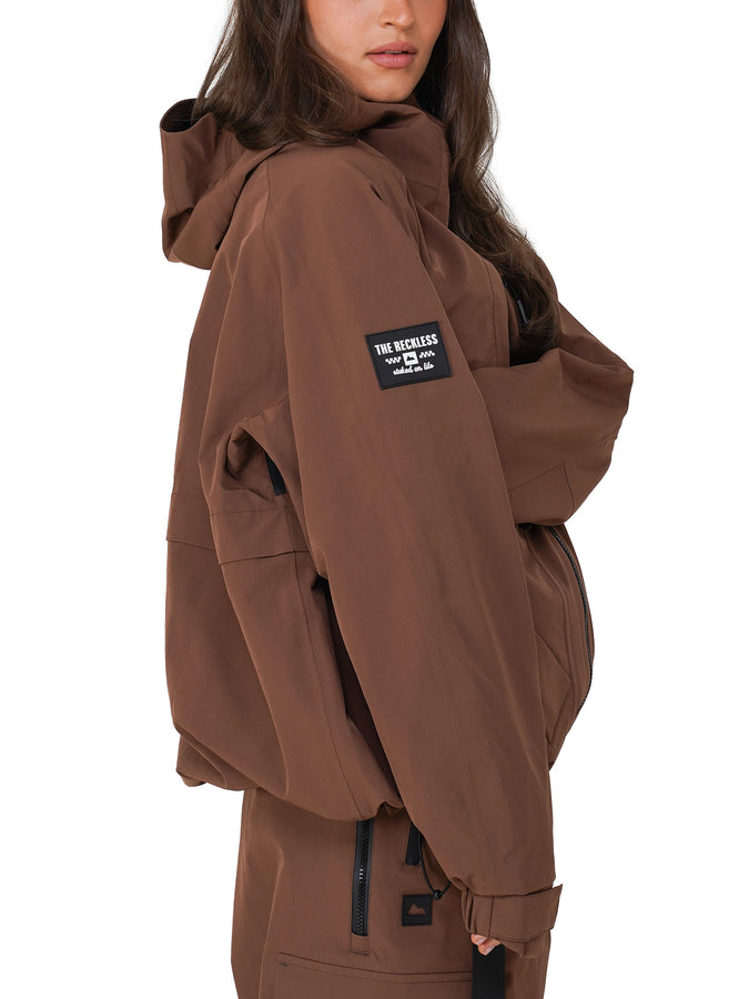 NTR Mudstone 3-Layer Outer Shell 2027 – Women's Shell Jacket | BROWN