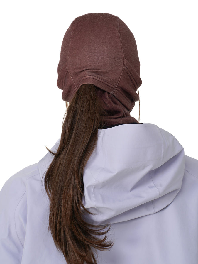 Notice The Reckless Mudstone Merino Balaclava | BROWN